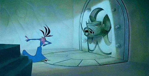 Kronk pulls the lever