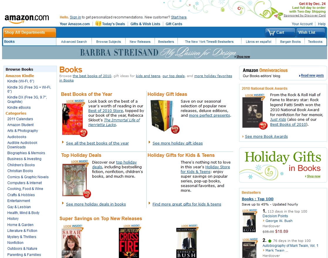 amazon 2010