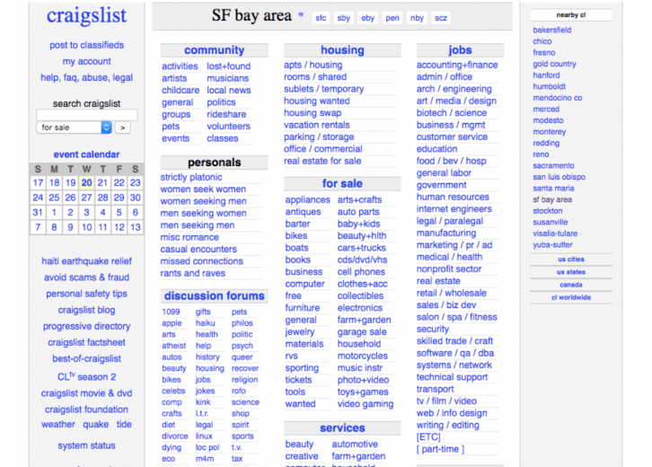 craigslist 2010