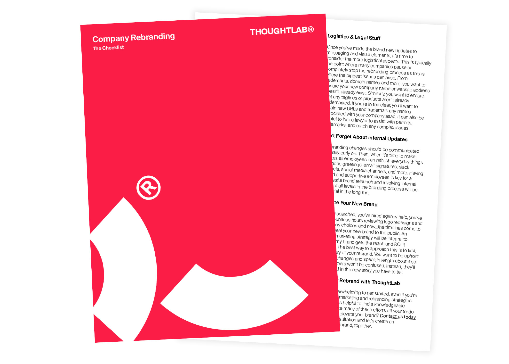 ThoughtLab's Guide to Company Rebranding