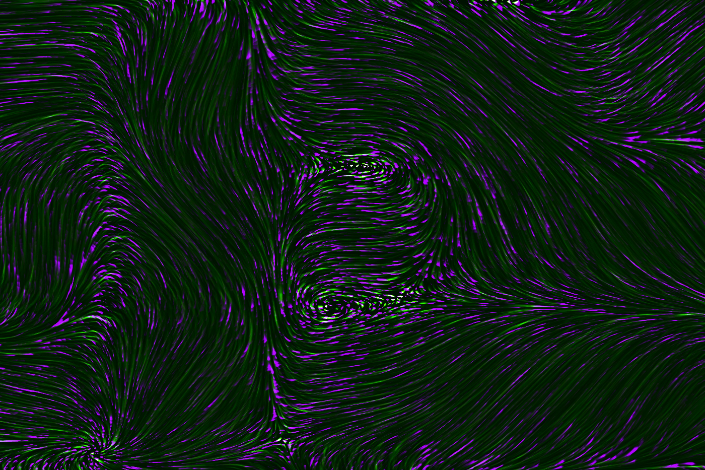 And abstract AI painting in blue and green