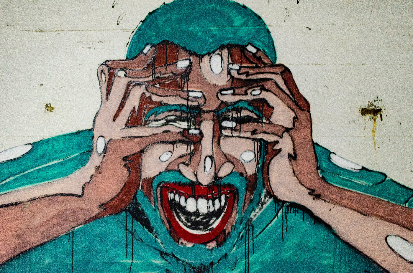 An artist's rendition of a stressed man