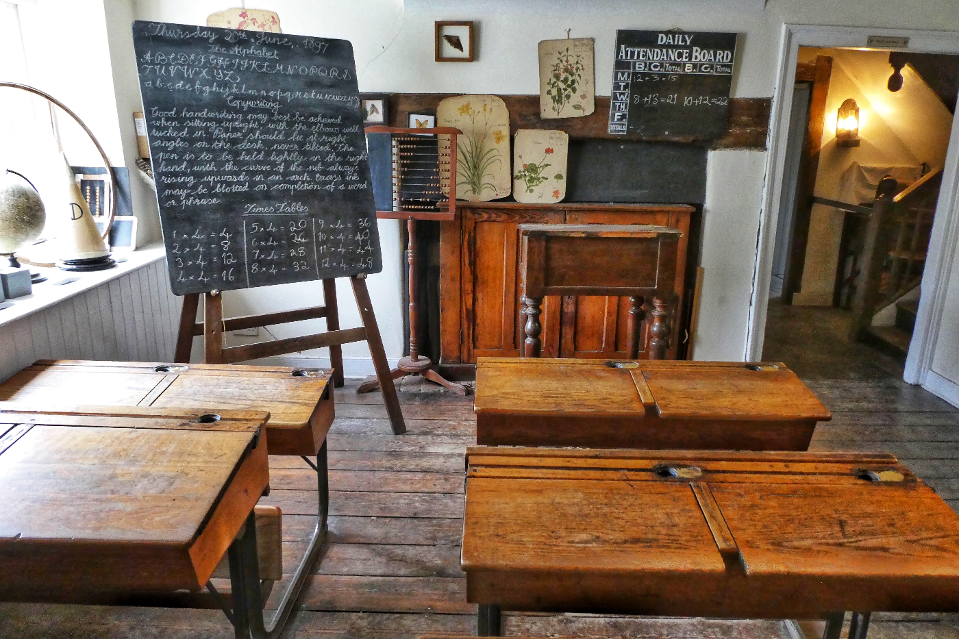 Old time school room