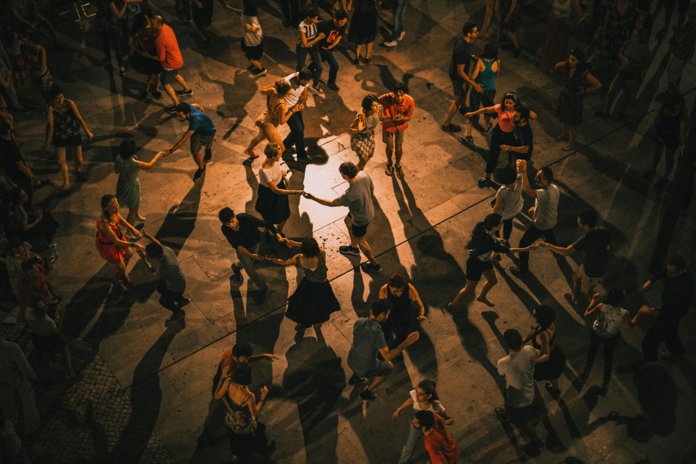 People dancing