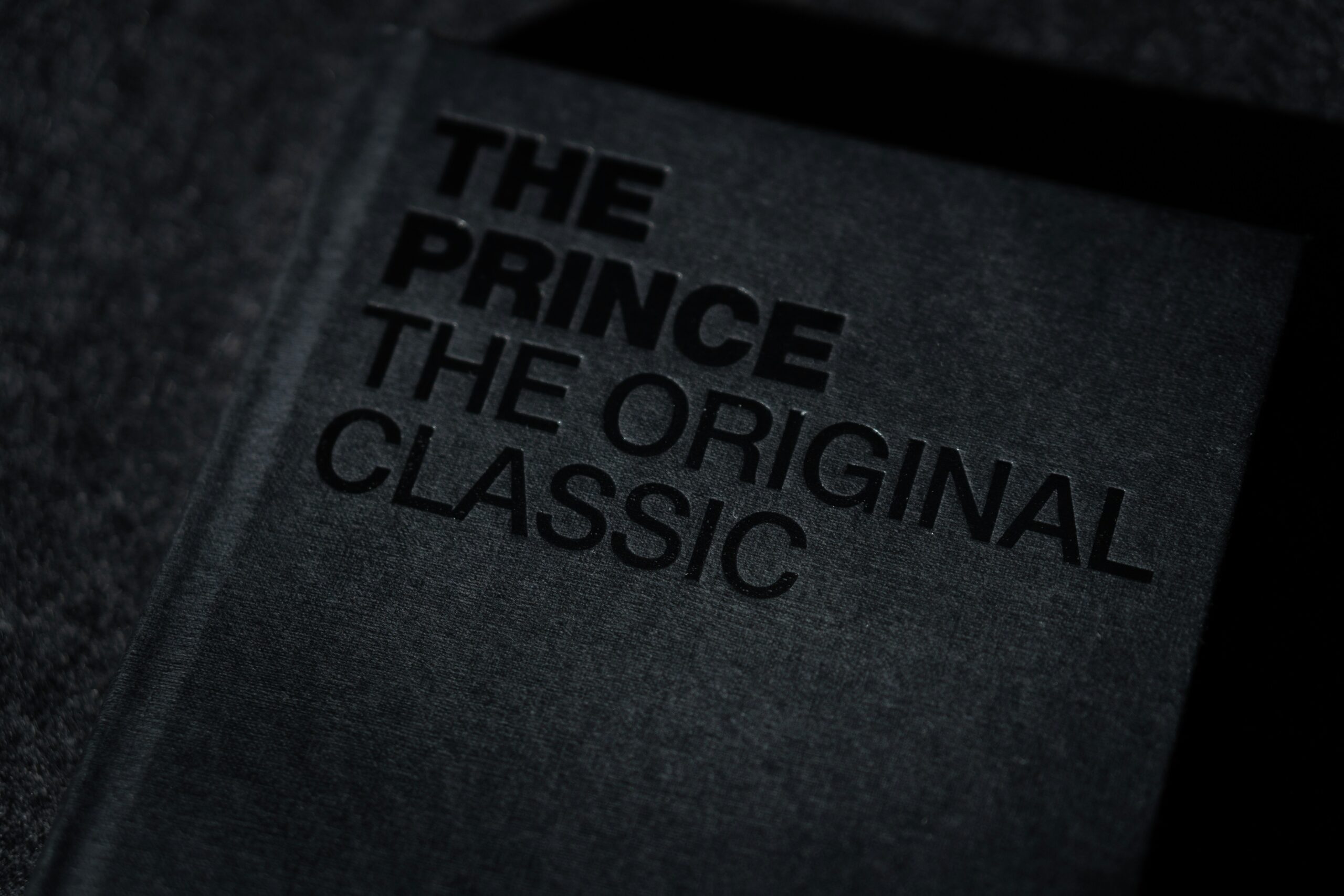 A back book titled; The Prince, The Original Classic