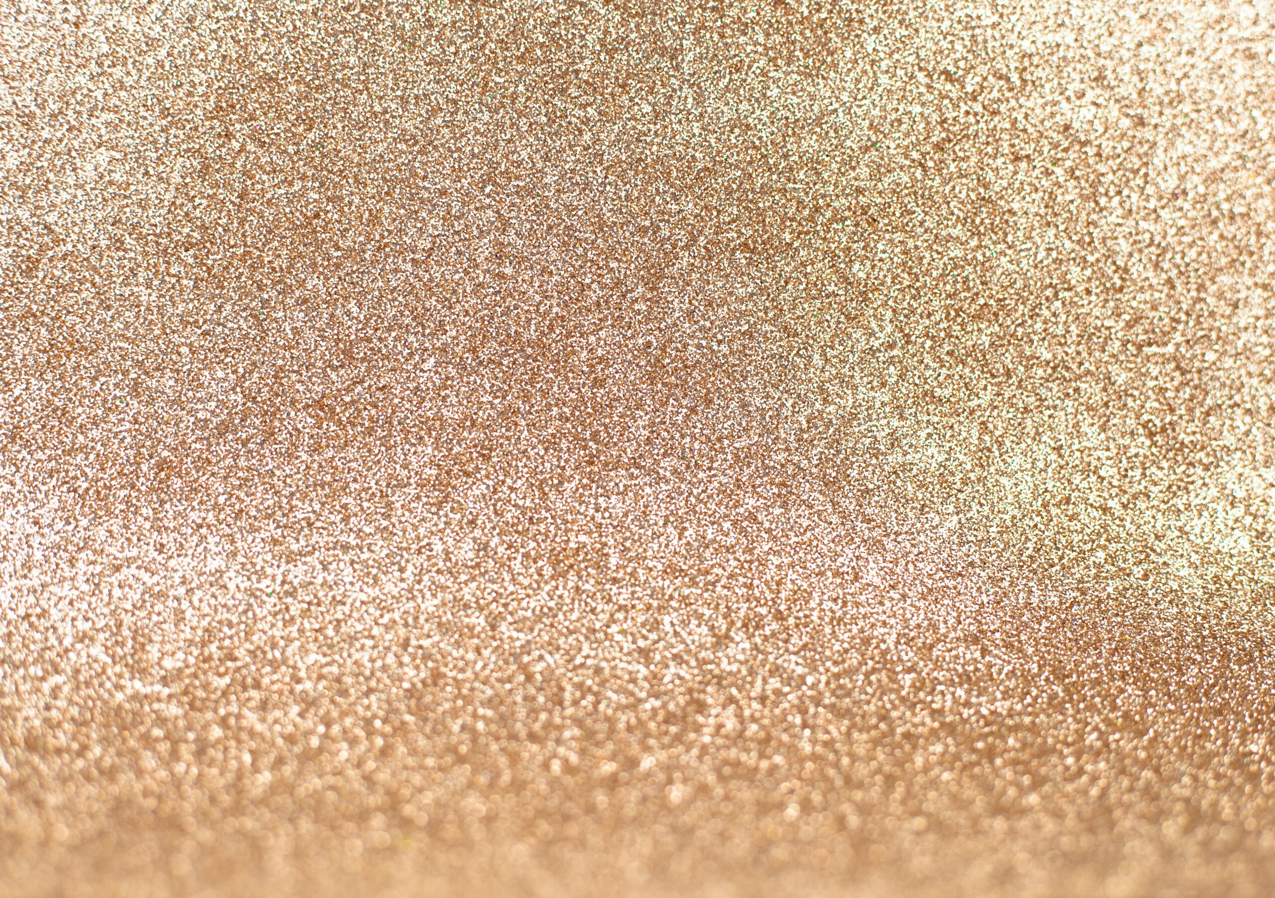 Gold glitter