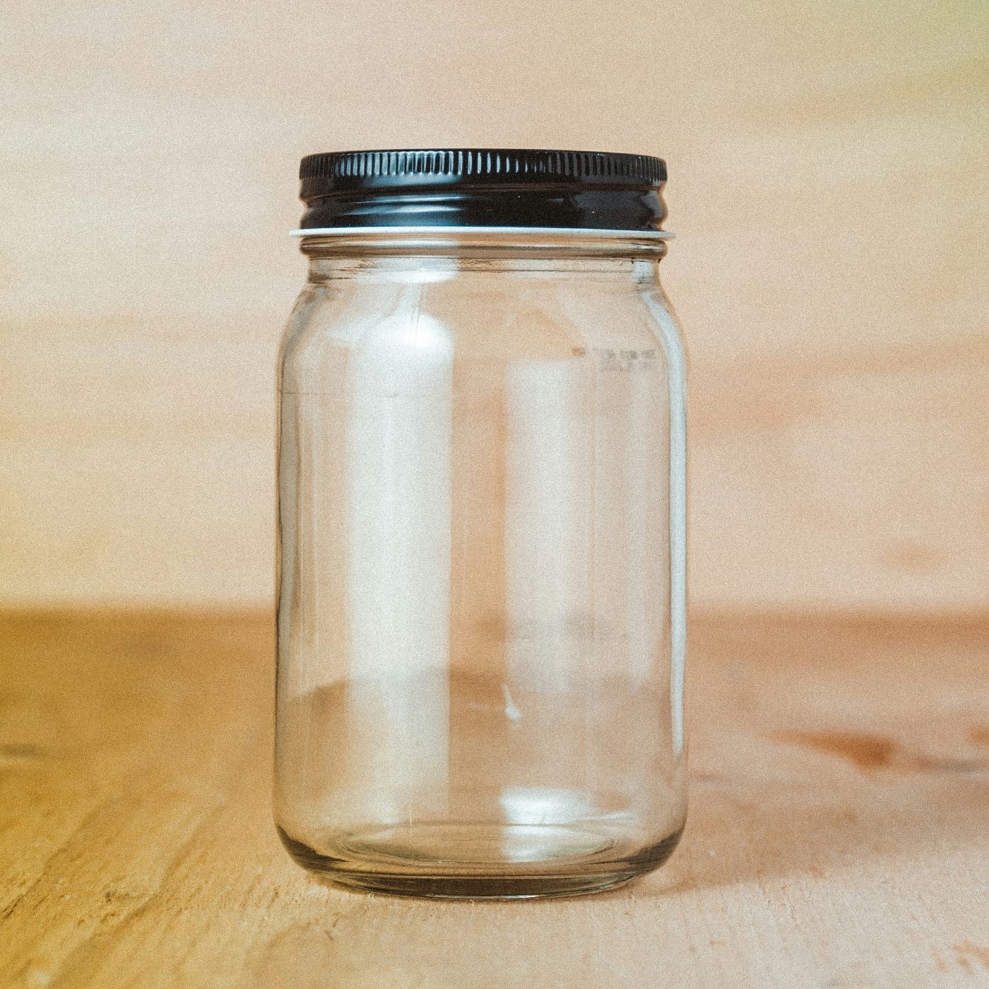An empty jar