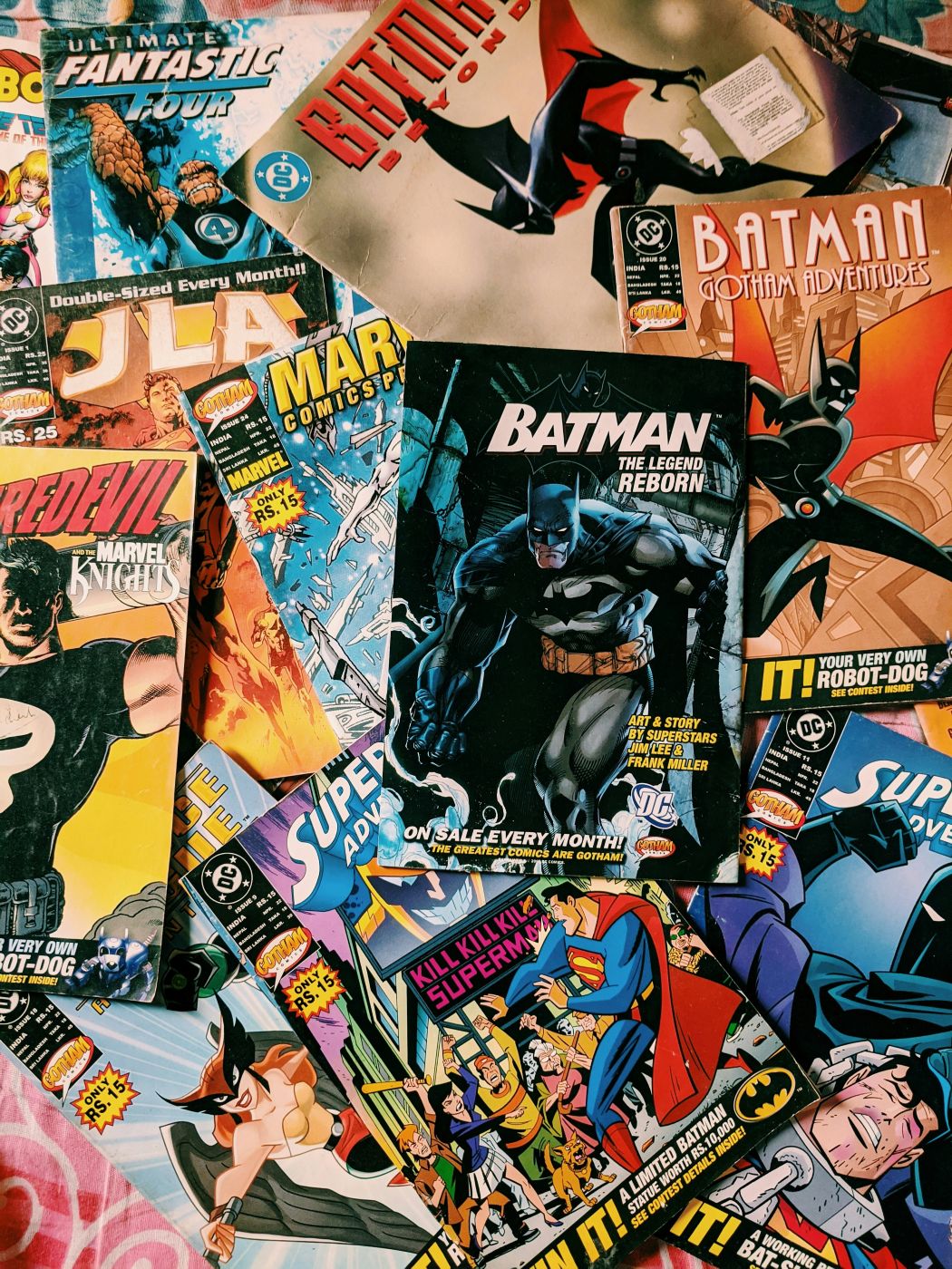 Many comic books